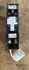 Siemens Q2020AFC 20A 1-Pole Tandem CAFCI Type QTA Circuit Breaker
