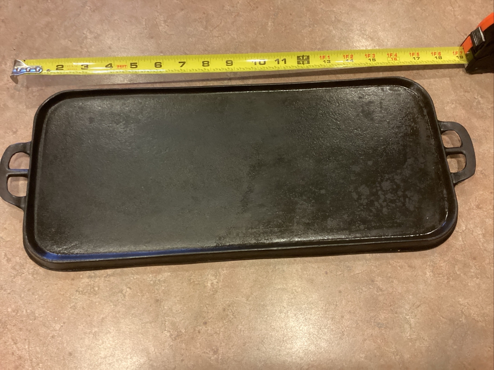 Vintage Wagner Ware Sidney Cast Iron 8”x14”griddle Marked 1147 eBay