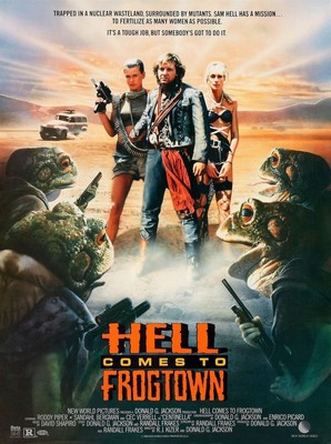 Hell Comes To Frogtown 01 Movie Wall Art Poster Print Pick A Size Lot Up