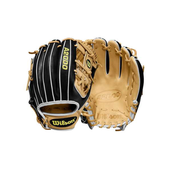 Wilson A2000 11.5 inch Baseball Glove Black/Blonde WTA20RB201786