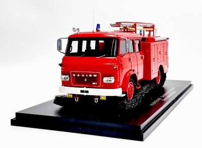 Camion De Pompiers Saviem SM7 SIDES FPT 1975 - 1/43 - Collection - Neuf