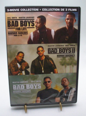 BAD BOYS COLLECTION 3 MOVIES DVD 2020 Will Smith Martin Lawrence