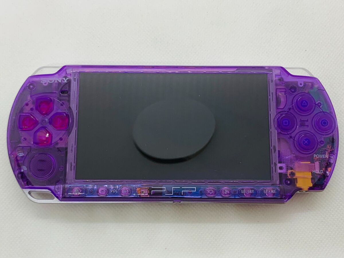 Sony PSP-3000 Playstation Portable Handheld Console Clear Sony PSP-3000 Playstation Portable Handheld Console Clear