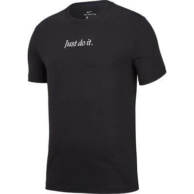 Nike - T-shirt - JDI Embroidered - Black - CD9632-010 - Photo 1/2