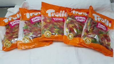 3 KG TROLLI   Fruchtgummi-WÜRMER glutenfrei Großhandelspreis  100g = 74Cent
