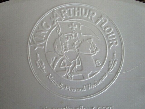 King Arthur Plastic Pizza Dough Trapezoid Scraper Flour Pastry Cake Gifts-E8B-16 - 第 2/3 張圖片