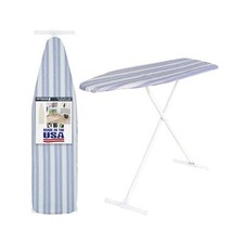 Ironing Board Full Size; Made in USA by Seymour Home Products (Blue Stripe) B...
