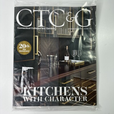 CTC&G Magazine January 2024 Kitchens With Character Connecticut Cottages Gardens