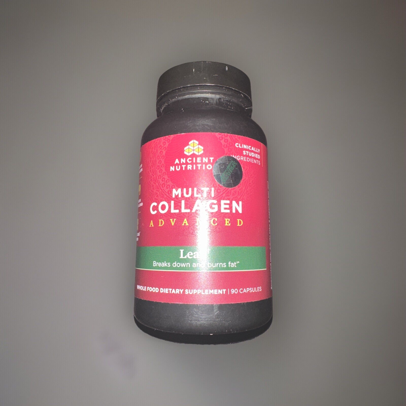 Multi Collagen Advanced Lean+ Burns Fat  - 90 Capsules EXP 11/16/27