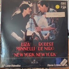 New York, New York Laserdisc LD Liza Minnelli Robert DeNiro Big Band Music