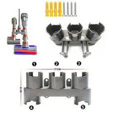 Wall Mount 5 holes Accessory Holder For Dyson V7 V8 V10 Attachment Storage Rack