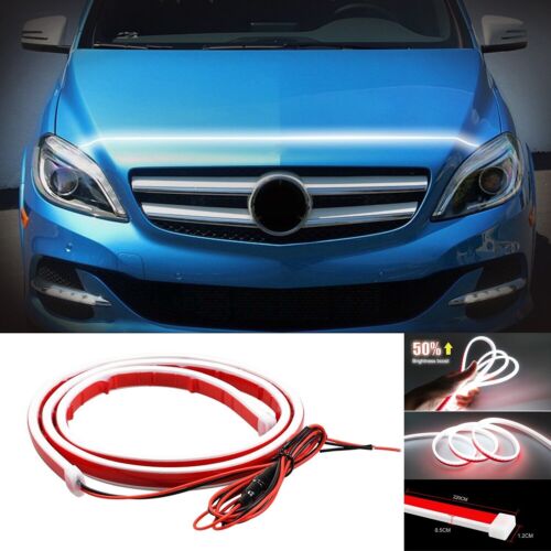 86" Dynamic LED Running Light Front Hood Strip Ambient Lamp For Mercedes B-Class