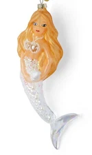 ** NEW Gorgeous Magical 7.25" Mermaid Decorative or Christmas Holiday Ornament *