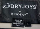 FootJoy DryJoys Convertible Snap Pullover Swallows Pebble Beach Men's L Black — photo 6