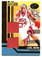 2008 Topps Bowman Elevation #EDR-LD Luol Deng (Relic) 48/49 BULLS