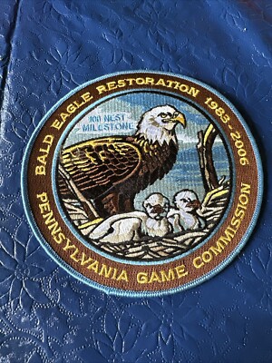 2006 Pennsylvania Game Commission 6  Bald Eagle Restoration PA 100 Nest Patch