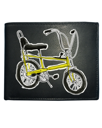CHOPPER BIKE- Cool, iconic,  stylish  Leather Wallet - Afbeelding 1 van 1