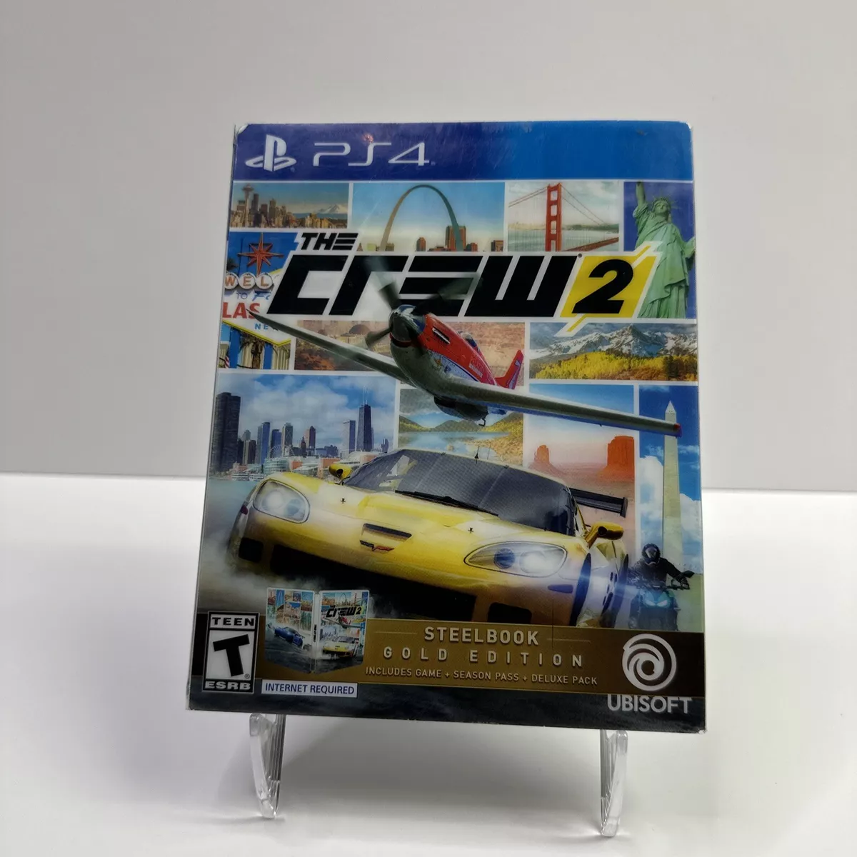 The Crew 2 Gold Edition SteelBook PlayStation 4  - Best Buy