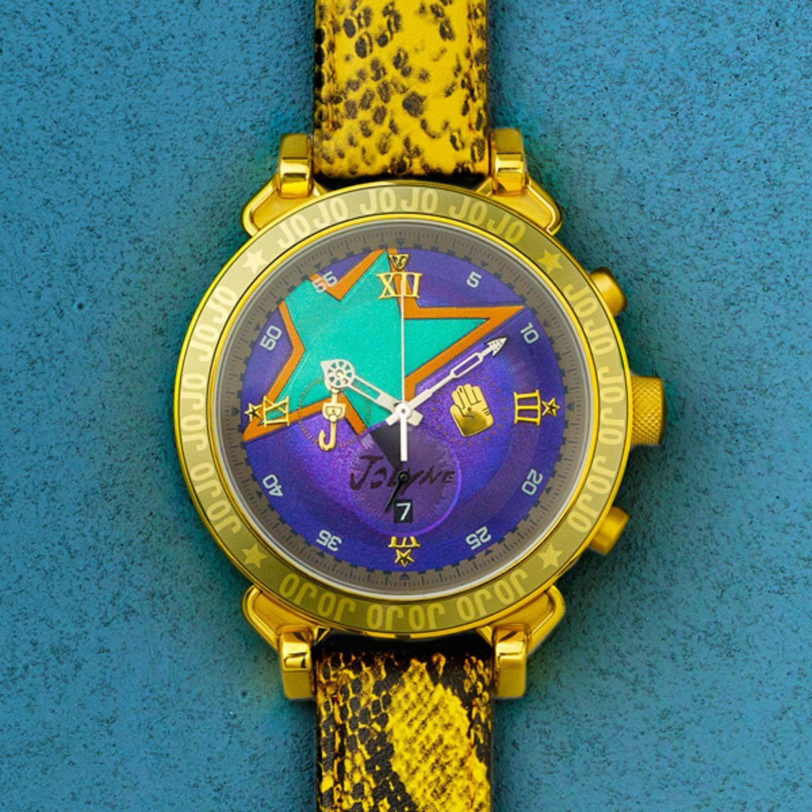 Sony Wena 3 JoJo's Bizarre Adventure Men's Smartwatch - Gold (WNW