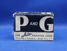 BAR Of Unopened P & G NAPHTHA . BAR SOAP - USA Made - 1950's