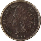 1861 Indian Head Cent VF Very Fine Details Penny 1c Coin SKU:CP1194