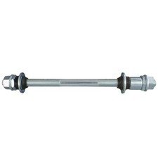 Bicycle Rear Hub Axle 38 185mm Chrome Fixie Lowrider Cruiser Bike