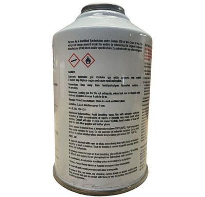R1234YF Refrigerant Honeywell 8 Oz Solstice YF Can Tap for sale