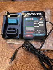 New Makita DC40RA 40V Max XGT Lithium Ion Battery Charger Optimum Rapid Charger