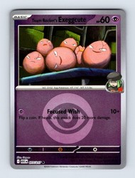 Team Rocket's Exeggcute 077/217 Ascended Heroes Reverse Holo Energy Symbol Pattern