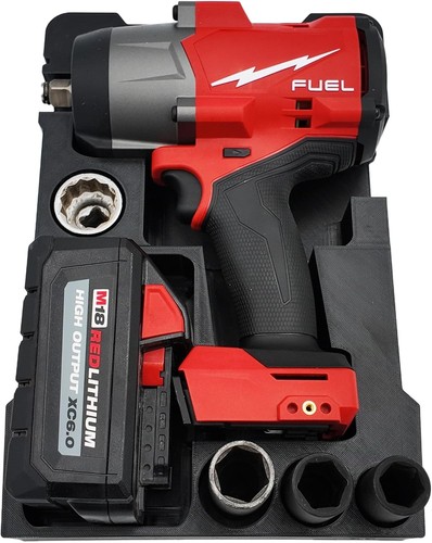 Organizer for M18 Fuel High Torque Impact Drill (Model 2967) for Milwaukee Packo - Picture 5 of 9