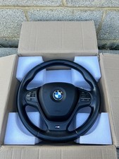 BMW X3 F25 X4 F26 STEERING WHEEL BLACK LEATHER M SPORT OEM 2498718385/785366001 