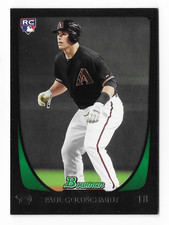 RC Paul Goldschmidt 2011 Bowman Draft #108 Rookie Card  - Diamondbacks