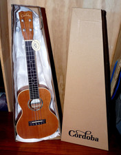 Cordoba 15CM Concert Ukulele Natural NIB - Hand Made - Mahogany