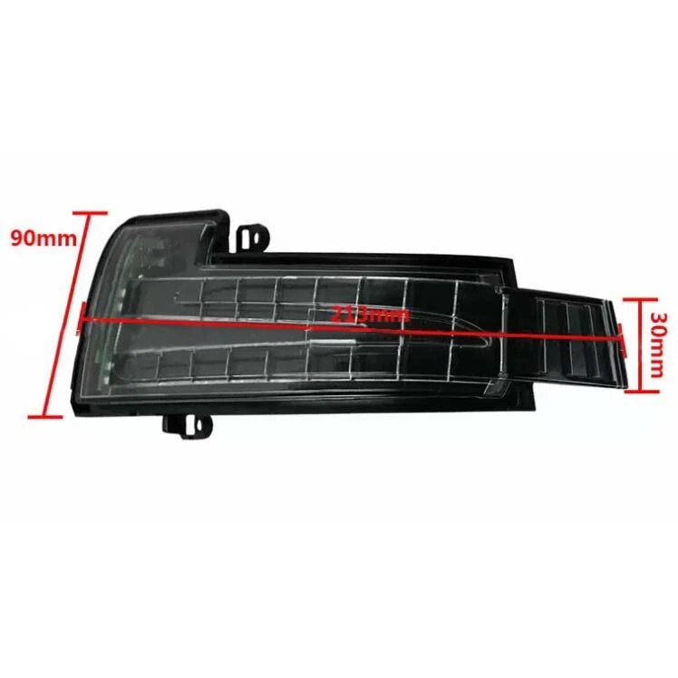1Pair Side Mirror Turn Signal Lamp For Mercedes Benz W166 ML GLE GL GLS G 13-19 Foto 2 de 4