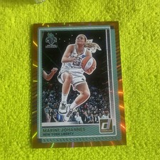 2025 Panini Donruss WNBA Marine Johannes #79 Orange Laser /199