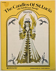 1973 CHRISTMAS sheet music CANDLES OF ST. LUCIA Sicily martyr 304AD Alfred Nobel