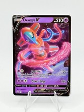 Pokemon TCG Deoxys V SWSH266 Spada e Scudo Promo Holo Card 210 HP Inglese