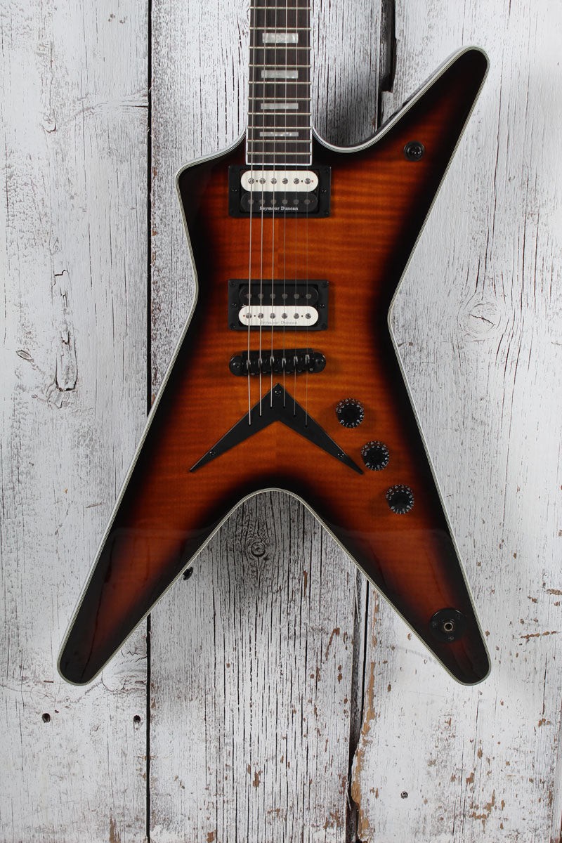 Dean ML Select Flame Top Trans Brazilia Solid Body Electric Guitar 224290₽