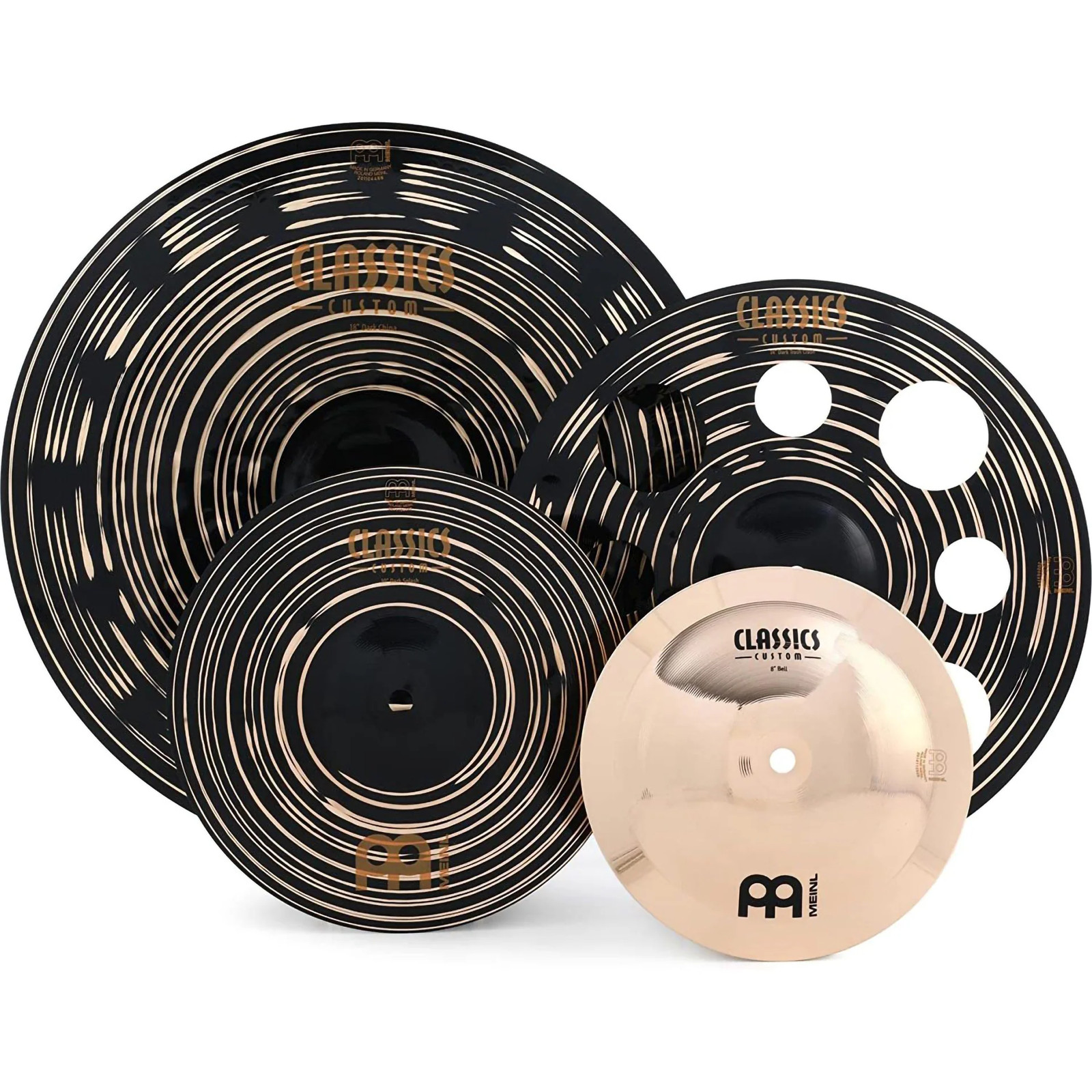 Набор пользовательских темных эффектов Meinl CCD-FX Classics с бесплатными 8 блестящими колокольчиками 74090₽