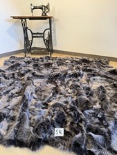 Echte Schafsfell Decke  PREMIUM Decke 200/220cm