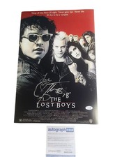 Corey Feldman Signed Lost Boys 12x18 Poster Photo ACOA