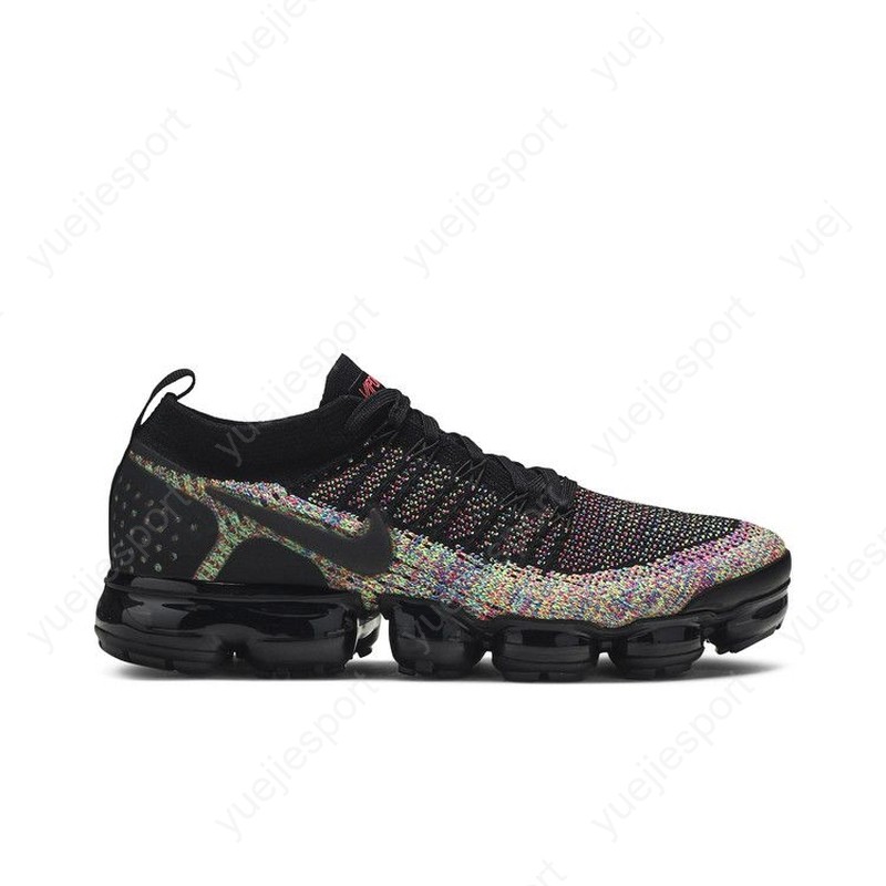 Nike Air Vapormax Flyknit 2 Black Multi Color 942842-017 | eBay
