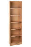 Regal BüCherregal Standregal Wohnzimmerregal Aktenregal BüRoregal 6 FäCher Buche