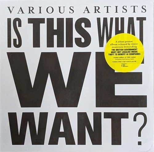 Is This What We Want? SEALED limited edition & numbered with Paul McCartney