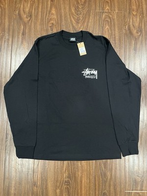 STUSSY HONOLULU Chapter Black Medium Long Sleeve Shirt BRAND NEW