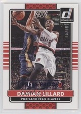 2014-15 Panini Donruss Press Proof Blue 65/99 Damian Lillard #129 9l1