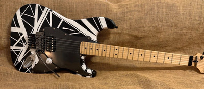 EVH Style Electric Guitar-Hand Built/ Hand wound P/U/ BUILT TO ORDER
