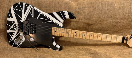 EVH Style Electric Guitar-Hand Built/ Hand wound P/U/ BUILT TO ORDER