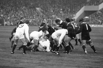 #ad #ad Scotland under pressure from New Zealand in the ruck 1978 Historic Old Photo AU $9.00