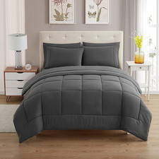 Queen Comforter Set with Sheets - 7-Piece Bedding Collection - 1 Comforter, 1 Fi